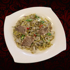 Mee + Kway Teow GORENG Puteh (MUTTON)